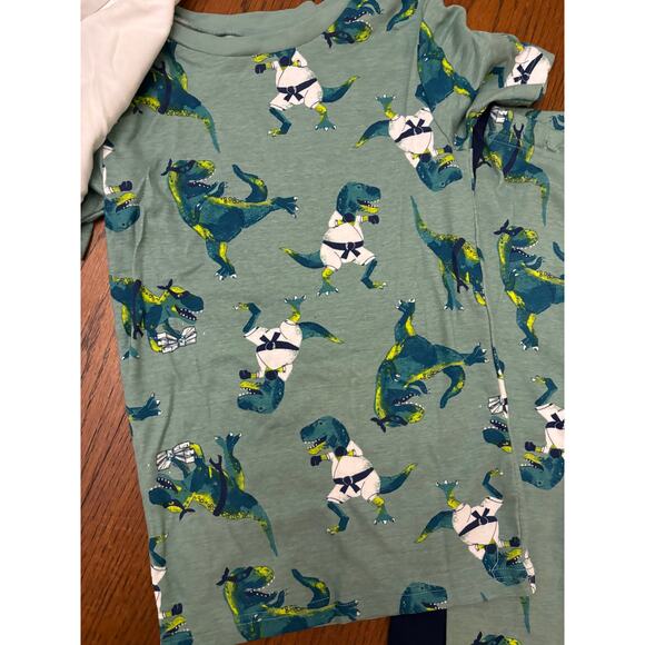 NWT Just One You By Carters 2 Piece Pajama Set Size 8- Dinosaur - Picture 2 of 6